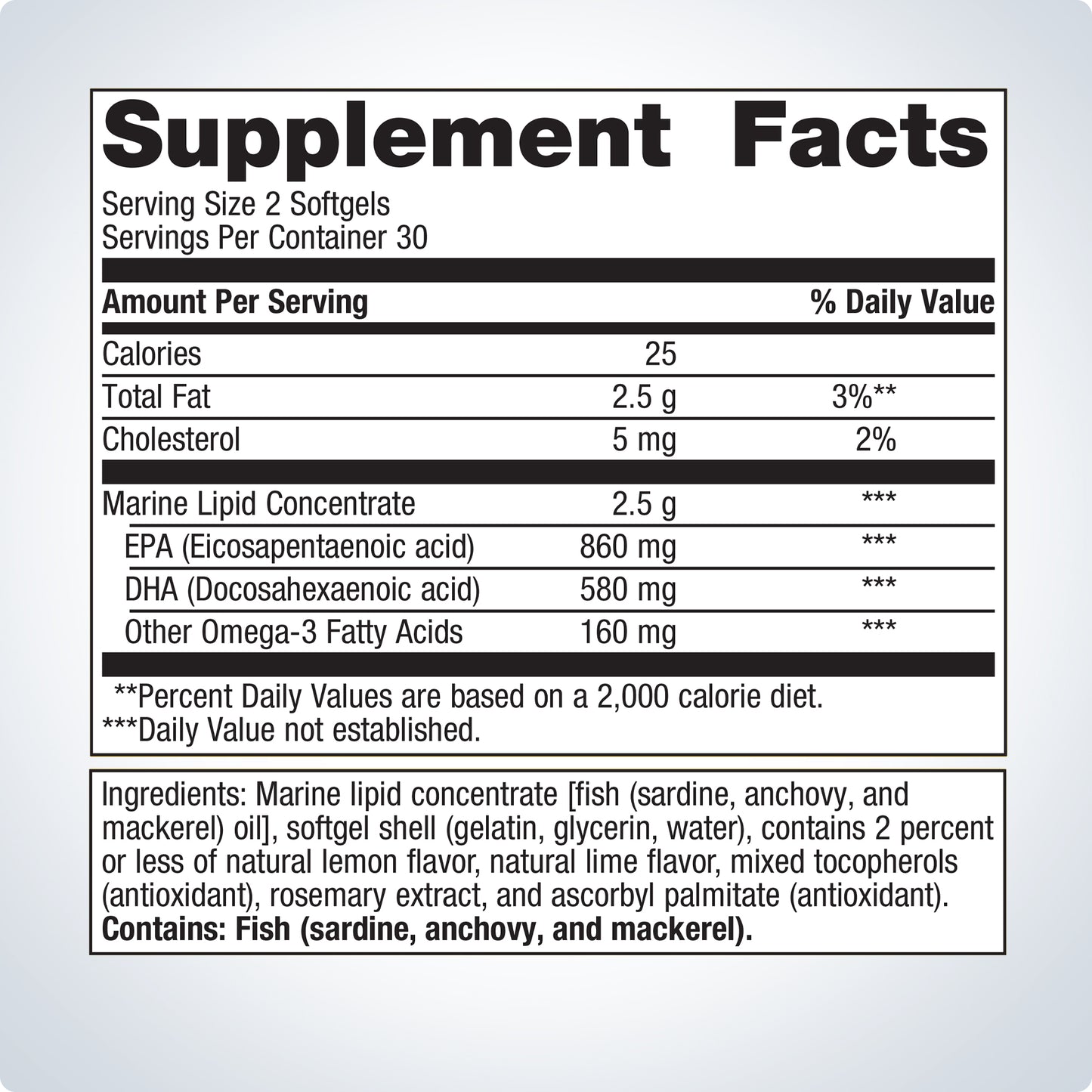 OmegaGenics EPA-DHA 720 - 60 ct.