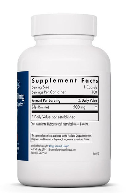Ox Bile 500 mg (RS)